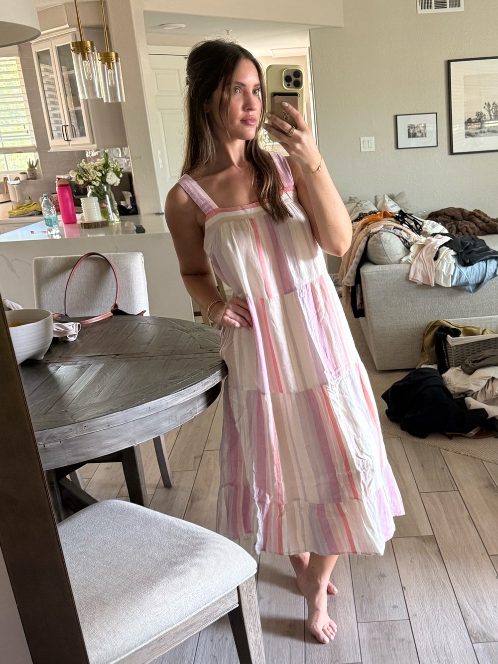 Rails Amaya Sleeveless Tiered Sundress
